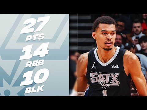 Watch highlights: the 10-block triple-double vs the Raptors