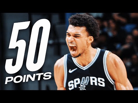Watch highlights: Wembanyama's 50-point game vs the Wizards